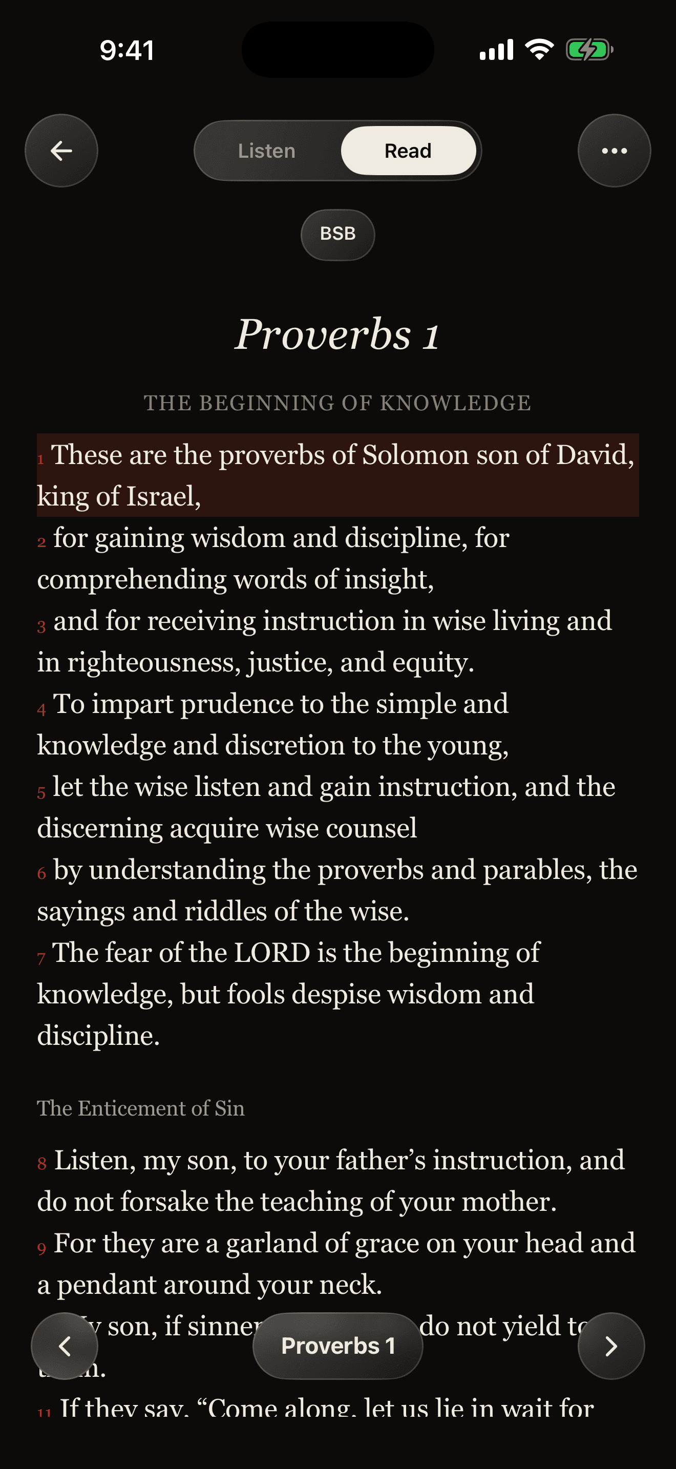 EveryBible Bible reading
